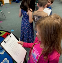 Student and clipboard